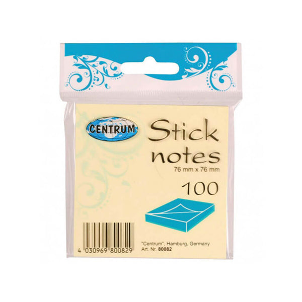 Lipnūs lapeliai CENTRUM 76x76, 100 lapų.