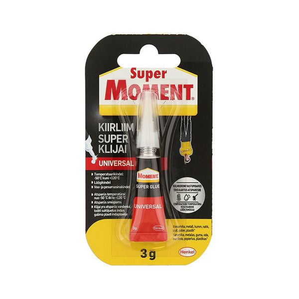 Momentiniai klijai „Super MOMENT Universal“, 3 g.