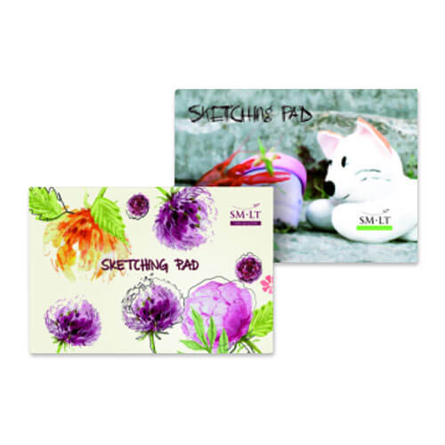 Piešimo albumas, A4, 48 lapai, 120 g/m²-aplunksna