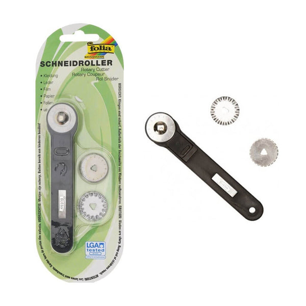 Dekoratyvinis peilis su apvaliomis geležtėmis FOLIA