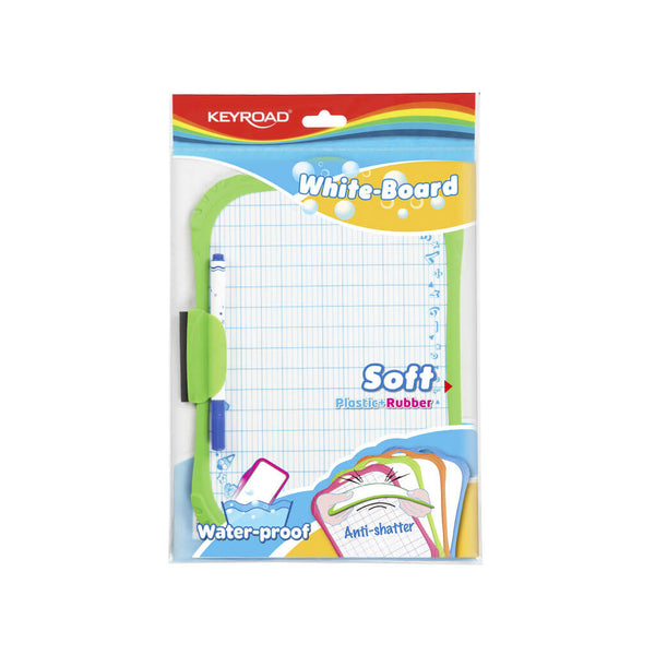 Nutrinama piešimo lenta KEYROAD su rašikliu, 19x28cm