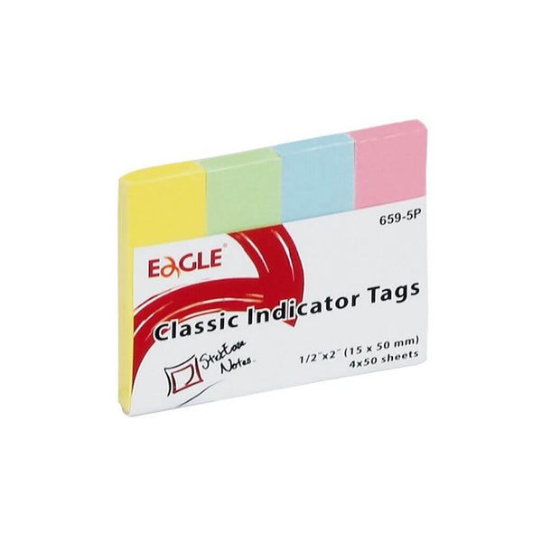 Popieriniai žymekliai EAGLE „Classic Indicator Tags“ 15x50 - 4x50