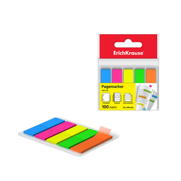 Popieriniai žymekliai Erich Krause „Page Marker“ 12x44, 100 lapelių