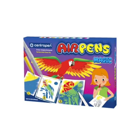Pučiami flomasteriai CENTROPEN "Air Pens MAGIC", 10 sp.