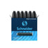 Universalios rašalo kapsulės SCHNEIDER, Mėlyna, Juoda, Žalia, Raudona