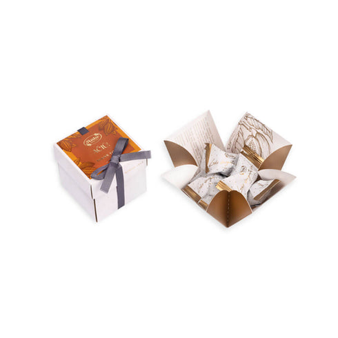 Juodojo šokolado saldainiai su šampaniniu įdaru „Rūta 1913“. AČIŪ!, 88 g