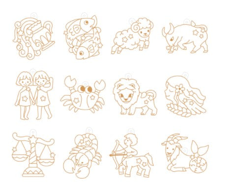 Kūrybinis rinkinys saulės atšvaitams gaminti - Sun Deco „Constellations“