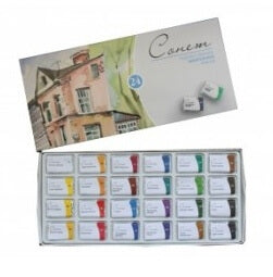 Akvarelinių dažų rinkinys „SONET“, 24 spalvų-aplunksna