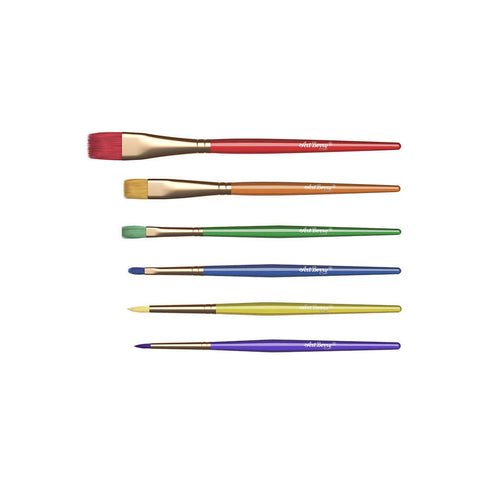 Sintetinio plauko teptukų rinkinys ErichKrause „Art berry“