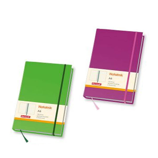 Užrašų knygelė DanMark „Milano“, 80 lapų, A6, langeliais