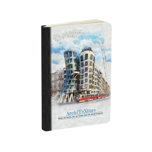 Užrašų knygelė Lastva „ArchiTeXture“, 192 lapai, A5, linijomis