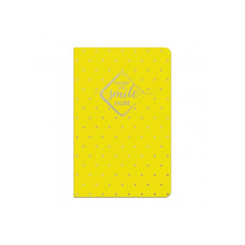 Užrašų knygelė Lastva „Smile More“, 96 lapai, A6, langeliais