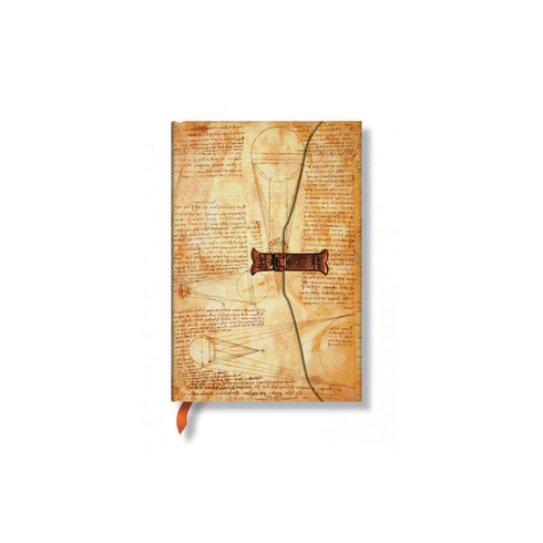 Užrašų knygelė Paperblanks Leonardo's Sketches „Sun&Moonlight“, A6 (10x14cm)
