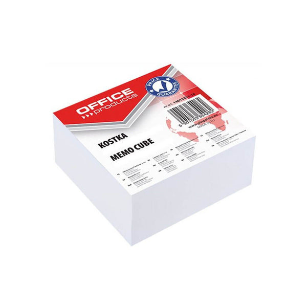 Plėšomi lapeliai užrašams 85x85x45, 500 vnt. Balta