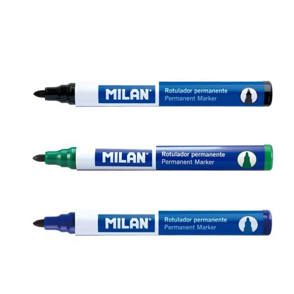 Permanentinis žymeklis MILAN apvaliu galiuku