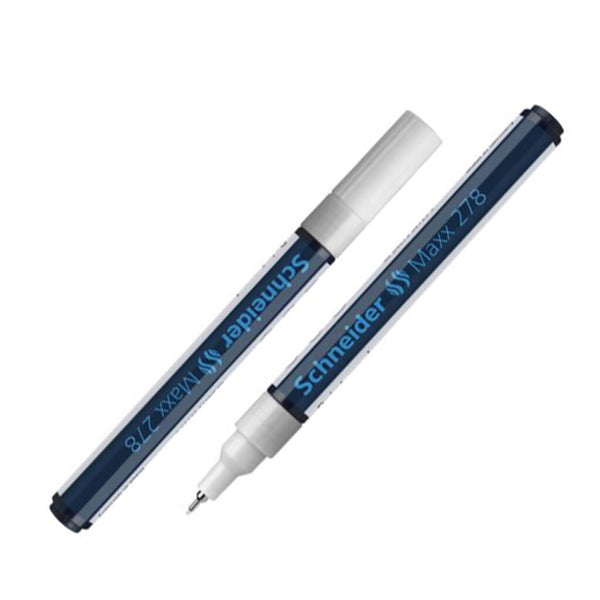 Baltas dažų žymeklis SCHNEIDER „Maxx 278“, 0,8 mm.