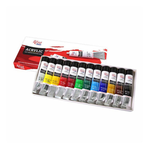 Akriliniai dažai „ACRYLIC“, Rosa Studio 12x20 ml