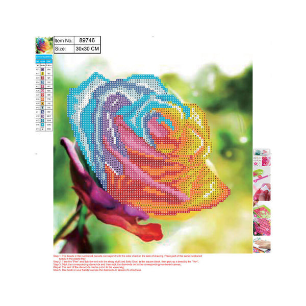 Deimantinė mozaika, 30x40 cm