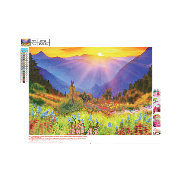 Deimantinė mozaika, 30x40 cm