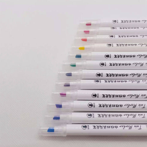 Dvipusiai markeriai-flomasteriai piešimui, (12 sp., 18 sp., 24sp., 36 sp.)