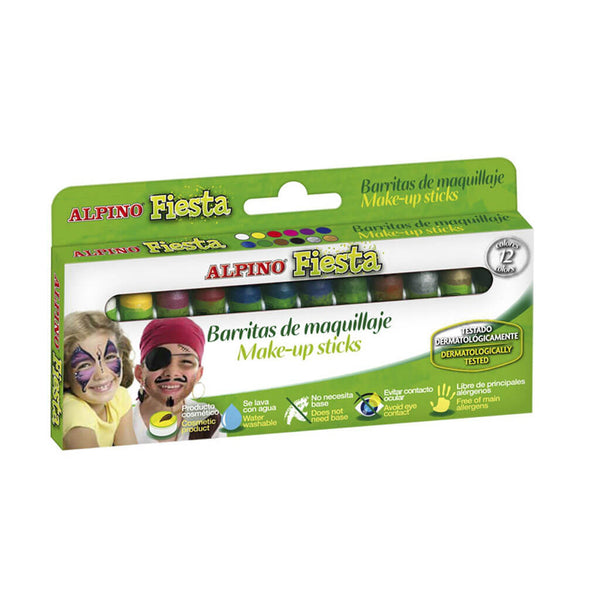 Grimo rinkinys FIESTA, ALPINO, 12 spalvų