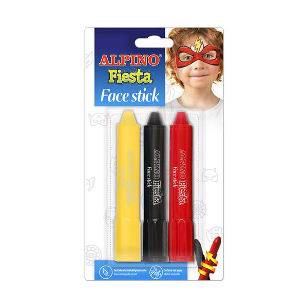 Grimo kreidelės FIESTA, ALPINO, 3 spalvų