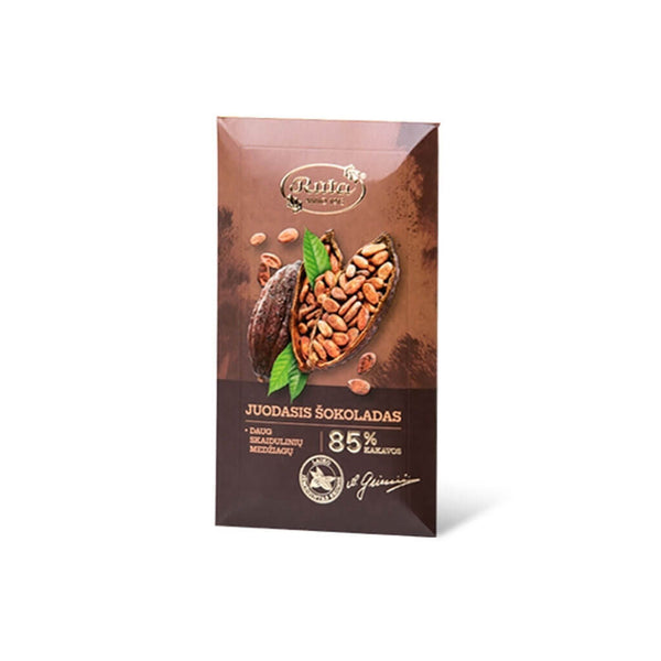 Juodasis šokoladas 85%, 90 g