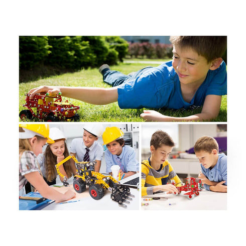 Metalinis konstruktorius GRASPER - Krautuvas su manipuliatoriumi, 135 detalės