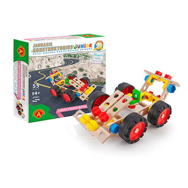 Konstruktorius LENKTYNINIS AUTOMOBILIS, 55 detalės
