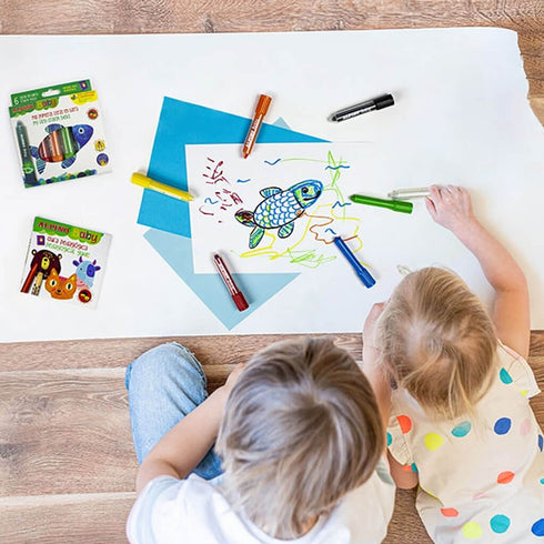 Kreidelės Baby Alpino – „Mano pirmosios kreidelės“, 6 spalvos