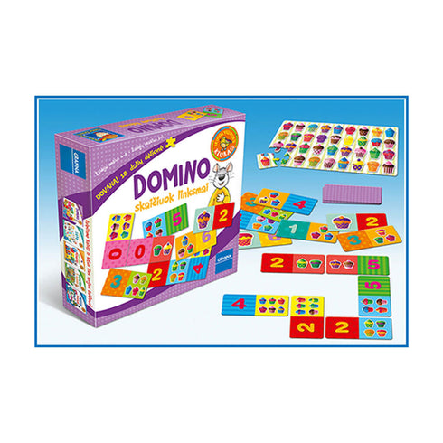 Stalo žaidimas DOMINO, kalėdinė ar gimtadienio dovana vaikui