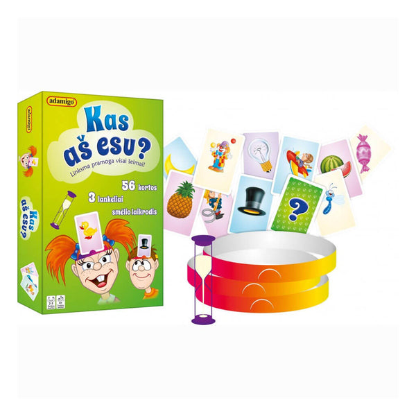 Stalo žaidimas KAS AŠ ESU?