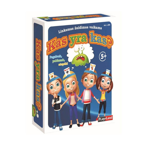 Stalo žaidimas KAS YRA KAS