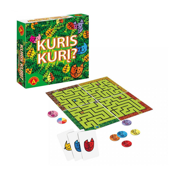 Stalo žaidimas KURIS KURĮ?, kalėdinė ar gimtadienio dovana vaikui