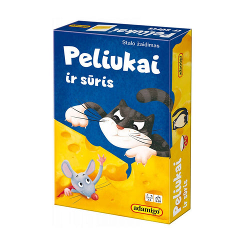 Stalo žaidimas PELIUKAI IR SŪRIS