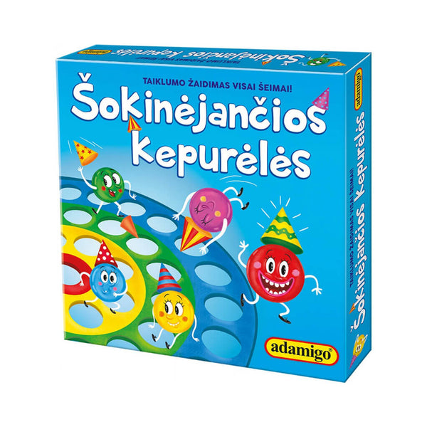 Stalo žaidimas ŠOKINĖJANČIOS KEPURĖLĖS