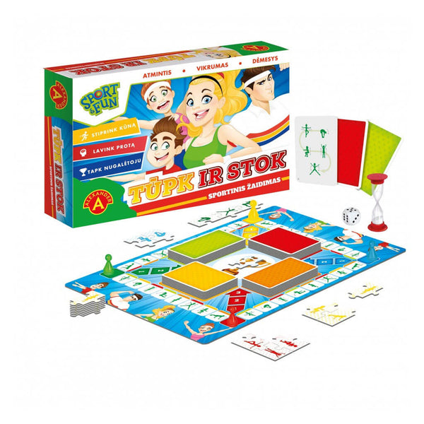 Aktyvus stalo žaidimas TŪPK IR STOK