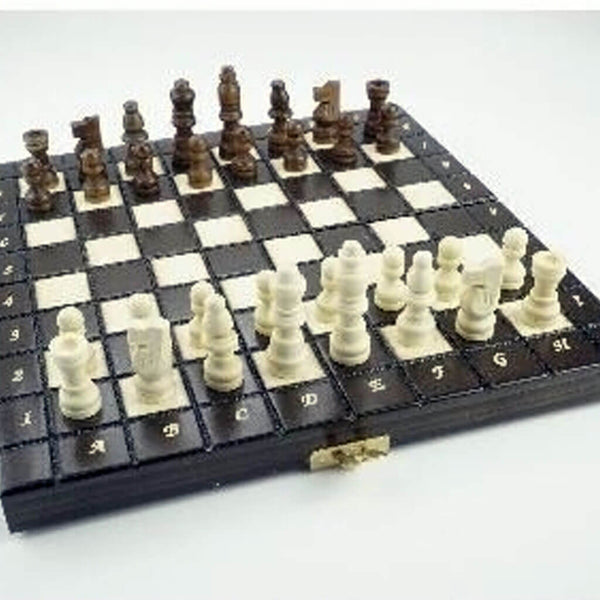 Stalo žaidimas MEDINIAI ŠACHMATAI, kalėdinė ar gimtadienio dovana vaikui